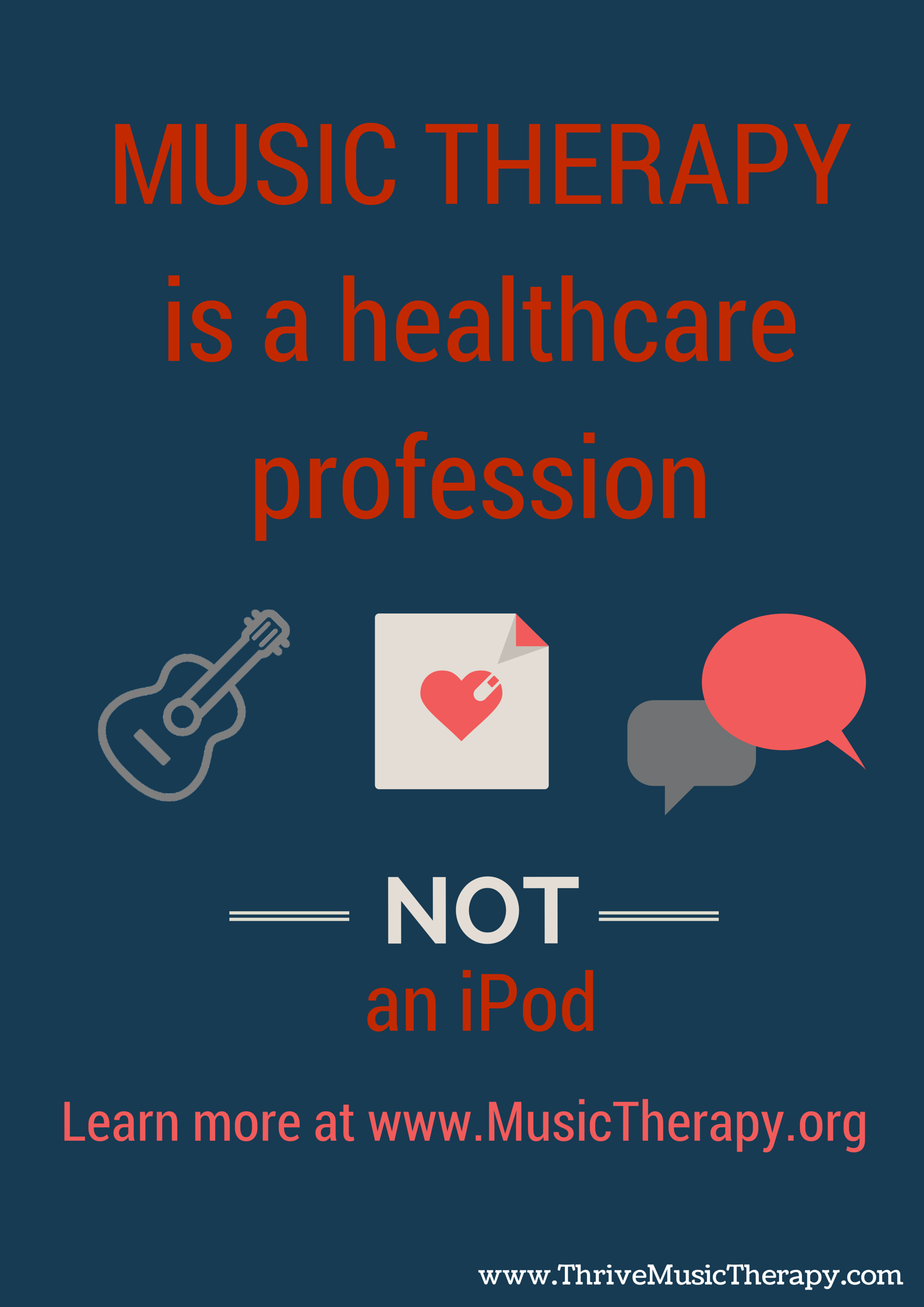 Music Therapy is NOT an iPod