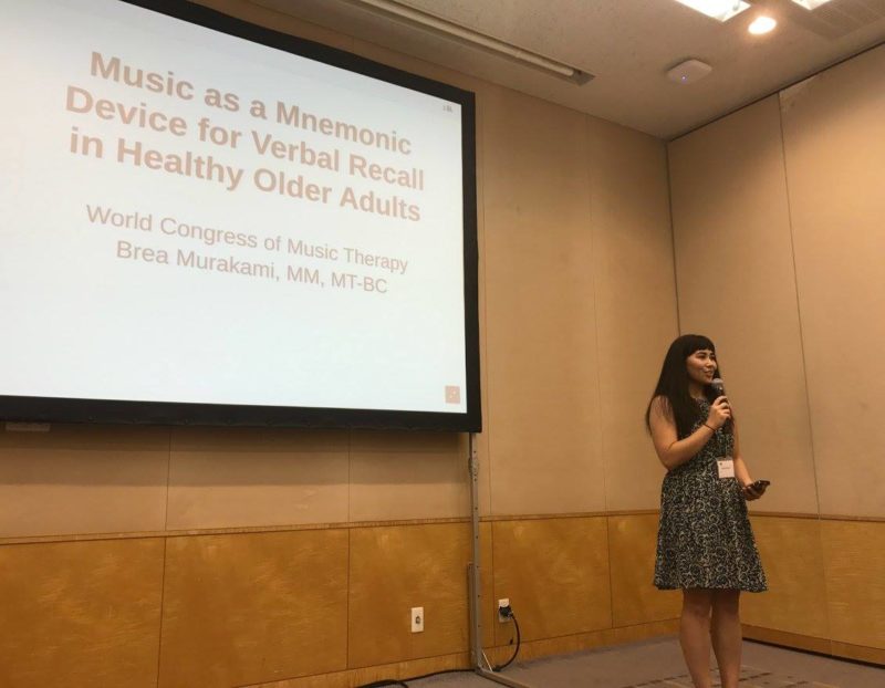 A Japanese Music Therapy Academic at WCMT 2017